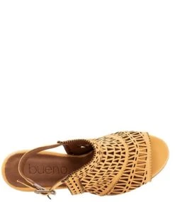 Bueno Candice Leather Laser Cut Out Sandals -Hummel Winkel 00000000 zi 7a84b67a 8d67 411a bbad 6bfe0d595975 06 ai
