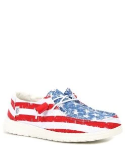 HEYDUDE Women's Wendy American Flag Star Spangled Canvas Slip-Ons 10 HEYDUDE Women's Wendy American Flag Star Spangled Canvas Slip-Ons -Hummel Winkel 00000000 zi 7b0c1add 18f0 444f 8750 ab8277821be6