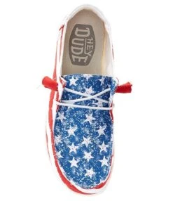 HEYDUDE Women's Wendy American Flag Star Spangled Canvas Slip-Ons 11 HEYDUDE Women's Wendy American Flag Star Spangled Canvas Slip-Ons -Hummel Winkel 00000000 zi 7b0c1add 18f0 444f 8750 ab8277821be6 05 ai