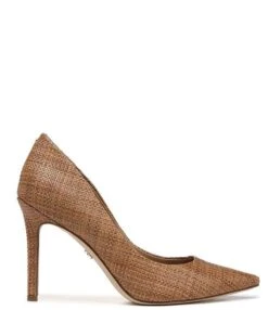 Sam Edelman Hazel Basket Weave Pointed Toe Pumps -Hummel Winkel 00000000 zi 7b0dc466 239b 432b a9ce e8edf7ff04c0 01 ai