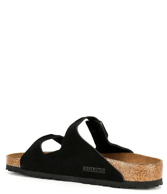 Birkenstock Men's Arizona Suede Double Banded Slip-On Sandals 7 Birkenstock Men's Arizona Suede Double Banded Slip-On Sandals - Afbeelding 5