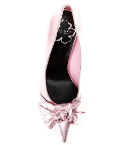 Ted Baker London Ryal Metallic Leather Bow Pumps -Hummel Winkel 00000000 zi 84c7c86b 2707 4b41 bb80 583d1b6b2598 04 ai