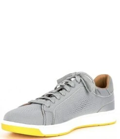 Johnston & Murphy Men's Daxton Lace-Up Knit Sneakers -Hummel Winkel 00000000 zi 8516c2fa 32e2 4e8c bd4a e6a5106aa372 03 ai