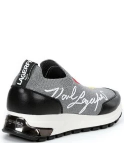 KARL LAGERFELD PARIS Miranda Logo Knit Slip-On Platform Sneakers -Hummel Winkel 00000000 zi 87d0d7b7 dd43 476f 9139 a1a574263b8c 01 ai