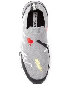 KARL LAGERFELD PARIS Miranda Logo Knit Slip-On Platform Sneakers -Hummel Winkel 00000000 zi 87d0d7b7 dd43 476f 9139 a1a574263b8c 05 ai