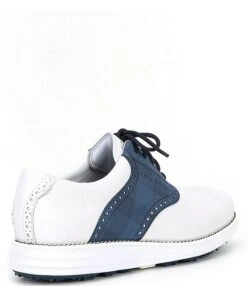 Cole Haan Men's ØriginalGrand Waterproof Leather Check Saddle Golf Shoes -Hummel Winkel 00000000 zi 8bbe29a0 b60f 487f b71e 0e3f7e158d2a 01 ai