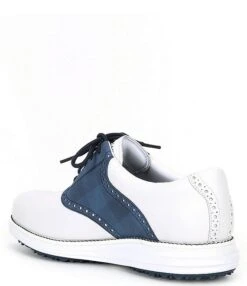 Cole Haan Men's ØriginalGrand Waterproof Leather Check Saddle Golf Shoes -Hummel Winkel 00000000 zi 8bbe29a0 b60f 487f b71e 0e3f7e158d2a 02 ai