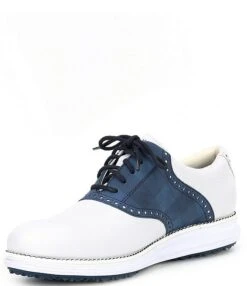 Cole Haan Men's ØriginalGrand Waterproof Leather Check Saddle Golf Shoes -Hummel Winkel 00000000 zi 8bbe29a0 b60f 487f b71e 0e3f7e158d2a 03 ai