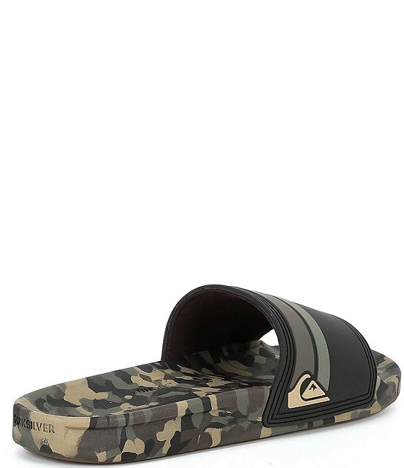 Quiksilver Men's Striped Rivi Pool Slides 8 Quiksilver Men's Striped Rivi Pool Slides - Afbeelding 6