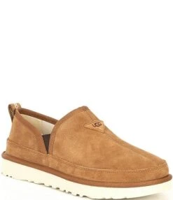 UGG® Men's Romeo Suede Slip-On Slippers 10 UGG® Men's Romeo Suede Slip-On Slippers -Hummel Winkel 00000000 zi 8dc9889e e195 4f24 8ffe 849b3a203aa6