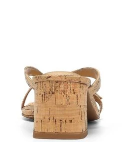 NYDJ Glam Cork Buckle Strap Detail Thong Sandals -Hummel Winkel 00000000 zi 8df85eb0 ad9f 410e bd84 593ad28be68f 02 ai