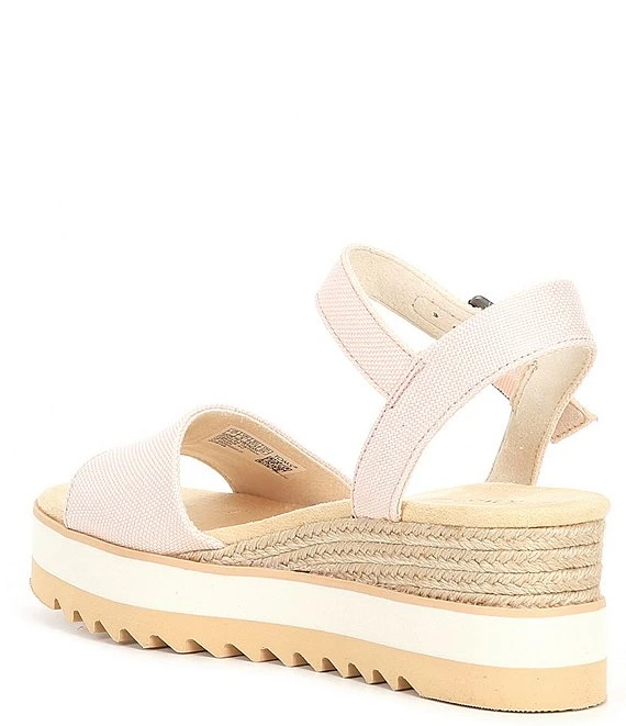 TOMS Women's Diana Espadrille Platform Wedges 8 TOMS Women's Diana Espadrille Platform Wedges - Afbeelding 6