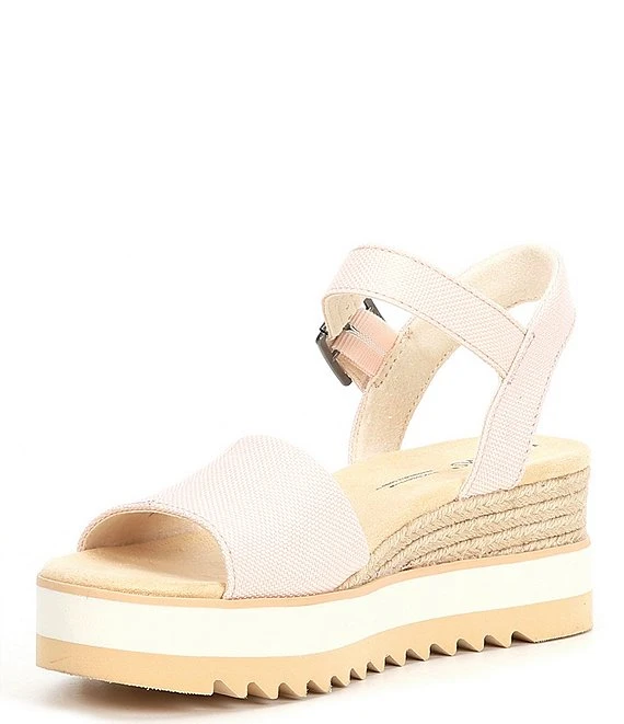 TOMS Women's Diana Espadrille Platform Wedges 4 TOMS Women's Diana Espadrille Platform Wedges - Afbeelding 2