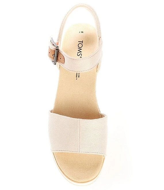 TOMS Women's Diana Espadrille Platform Wedges 3 TOMS Women's Diana Espadrille Platform Wedges