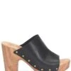 Kork-Ease Danika Leather Studded Detail Platform Slides