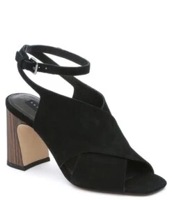 Sanctuary Rowdy Suede Buckle Strap Dress Sandals -Hummel Winkel 00000000 zi 91854902 f42b 4b88 8e2c 4d3d3e5117da