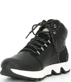 Sorel Men's Mac Hill Mid Leather Suede Lace-Up Waterproof Cold Weather Boots