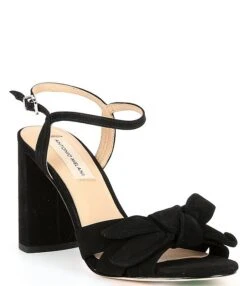 Antonio Melani Gybson Knotted Nubuck Leather Ankle Strap High Heel Dress Sandals -Hummel Winkel 00000000 zi 9382d0f4 c50b 4cfd a6d4 f4a10b09050f