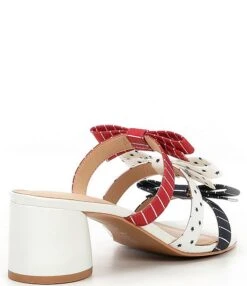 Copper Key Honor Triple Bow Striped Dress Sandals -Hummel Winkel 00000000 zi 94f4ff01 c875 4d15 944d 9184c6d806ef 01 ai