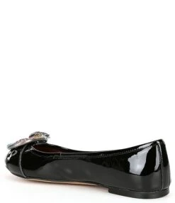 Kurt Geiger London Mayfair Rainbow Crystal Buckle Patent Leather Ballerina Flats -Hummel Winkel 00000000 zi 9544b524 87e6 4392 8fe1 921602077176 02 ai