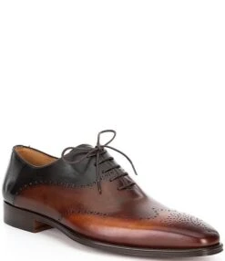 Magnanni Men's Trio Wingtip Leather Oxfords -Hummel Winkel 00000000 zi 968a60df 7ccc 41f0 91c6 efd145455a04