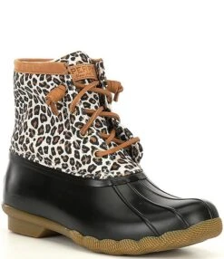 Sperry Saltwater Animal Print Cold Weather Duck Boots -Hummel Winkel 00000000 zi 97a0fceb 5661 48be 8290 9ba5acae9014