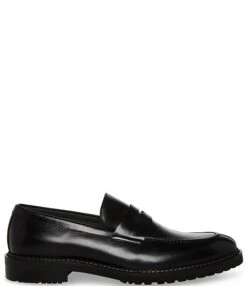 Steve Madden Men's Saban Leather Lug Sole Dress Penny Loafers -Hummel Winkel 00000000 zi 986174de 19fa 4ae3 bc34 107c003f1652 01 ai