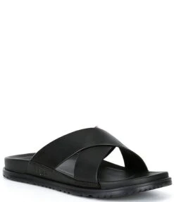UGG® Men's Wainscott Leather Slides