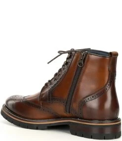 Johnston & Murphy Men's Cody Wingtip Zip Boots -Hummel Winkel 00000000 zi 9a8b72cd 3373 4fd4 8220 3b80652ce623 02 ai
