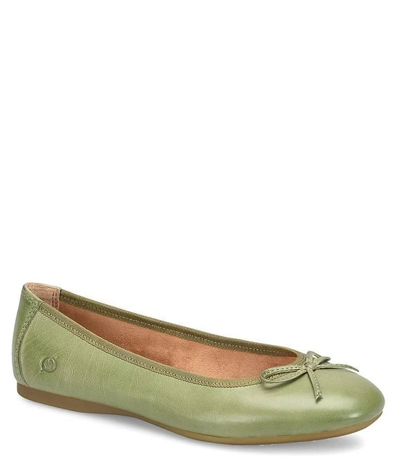 Born Brin Leather Ballerina Bow Flats 8 Born Brin Leather Ballerina Bow Flats - Afbeelding 6