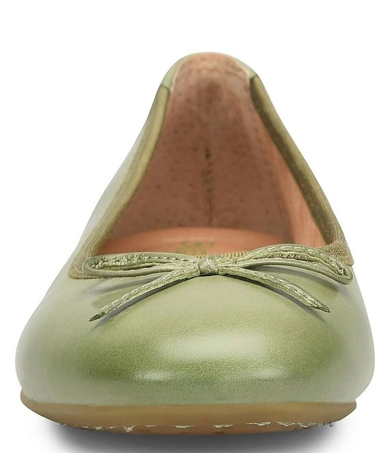 Born Brin Leather Ballerina Bow Flats 3 Born Brin Leather Ballerina Bow Flats