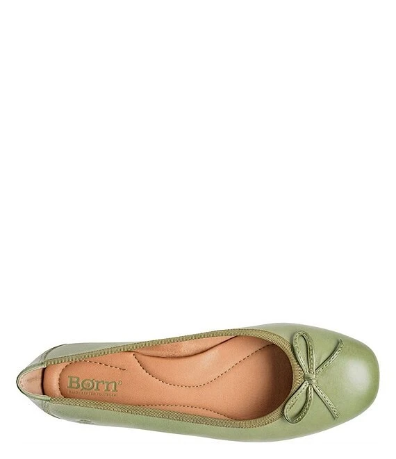 Born Brin Leather Ballerina Bow Flats 4 Born Brin Leather Ballerina Bow Flats - Afbeelding 2