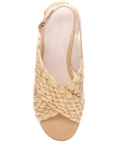 Sanctuary All Smiles Braided Raffia Banded Platform Sandals
