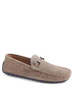 Bruno Magli Men's Xander Driver Suede Moccasin Bit Slip-On Loafers -Hummel Winkel 00000000 zi a1409d55 4f4b 4685 adaf eb8a168eed95