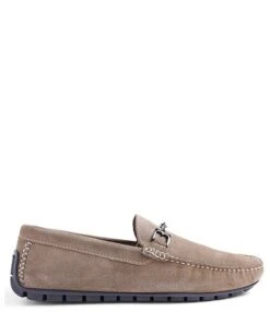 Bruno Magli Men's Xander Driver Suede Moccasin Bit Slip-On Loafers -Hummel Winkel 00000000 zi a1409d55 4f4b 4685 adaf eb8a168eed95 01 ai