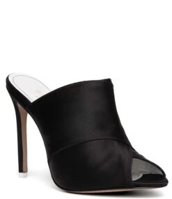 BEAUTIISOLES Cindy Satin Peep Toe Dress Mules 11 BEAUTIISOLES Cindy Satin Peep Toe Dress Mules -Hummel Winkel 00000000 zi a227d0f1 a841 47da 9123 edf8e1158350