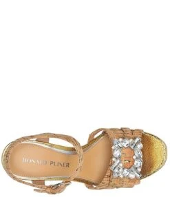 Donald Pliner Galatea Crystal Ornament Cork Platform Sandals -Hummel Winkel 00000000 zi a269e780 1a45 416b 8eef 1fdf9832a018 06 ai