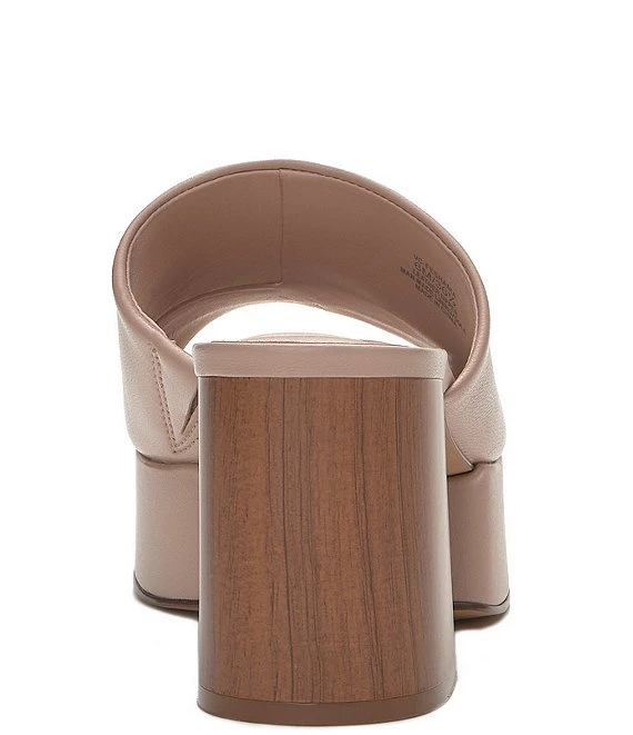 Vince Camuto Feshania Platform Leather Sandals 6 Vince Camuto Feshania Platform Leather Sandals - Afbeelding 4