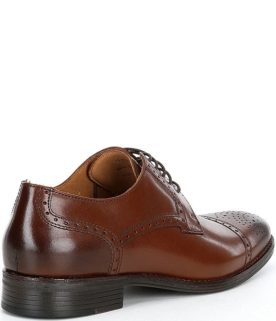 Johnston & Murphy Men's Lewis Cap Toe Oxfords 8 Johnston & Murphy Men's Lewis Cap Toe Oxfords - Afbeelding 6