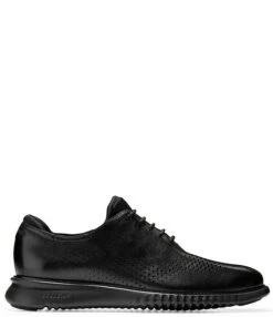 Cole Haan Men's 2.ZERØGRAND Laser Cut Leather Wingtip Sneaker Oxfords