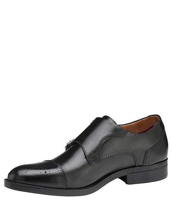 Johnston & Murphy Men's Hawthorn Double Buckle Monk Strap Dress Shoes 5 Johnston & Murphy Men's Hawthorn Double Buckle Monk Strap Dress Shoes - Afbeelding 3