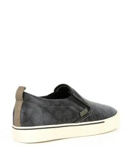 COACH Men's Rexy Signature Skate Slip-On Sneakers -Hummel Winkel 00000000 zi aa60d9b7 dbc1 4fd9 82e3 a3894376ac58 01 ai