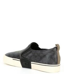 COACH Men's Rexy Signature Skate Slip-On Sneakers -Hummel Winkel 00000000 zi aa60d9b7 dbc1 4fd9 82e3 a3894376ac58 02 ai