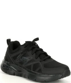 Skechers Men's Work: Arch Fit SR Axtell Lace-Up Sneakers