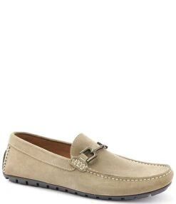 Bruno Magli Men's Xander Bit Suede Drivers
