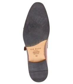 Ted Baker London Men's Seyie Double Monk Strap Leather Dress Shoes