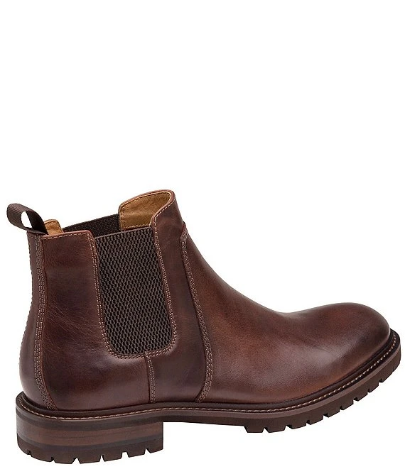 Johnston & Murphy Men's Barrett Leather Chelsea Boots 3 Johnston & Murphy Men's Barrett Leather Chelsea Boots