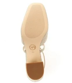 Michael Kors Giada Glitter Fabric Cross Strap Pumps -Hummel Winkel 00000000 zi b22a931f 0ff0 4bf3 af82 cdd4ba8c9c56 05 ai