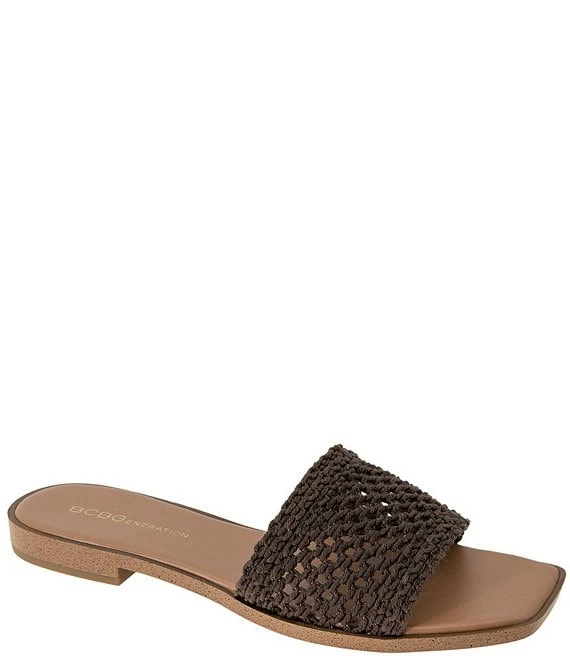 BCBGeneration Lanai Crochet Slide Sandals 8 BCBGeneration Lanai Crochet Slide Sandals - Afbeelding 6