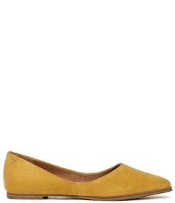 Zodiac Hill Suede Slip-On Pointed Toe Flats